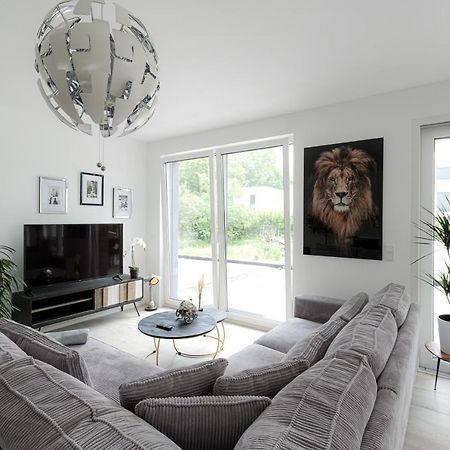 Lulex IV - Traumwohnung Terasse Garten In Neuss Bagian luar foto